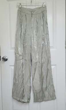 Bandit And The Babe Shimmer Wide Leg Pants Size S